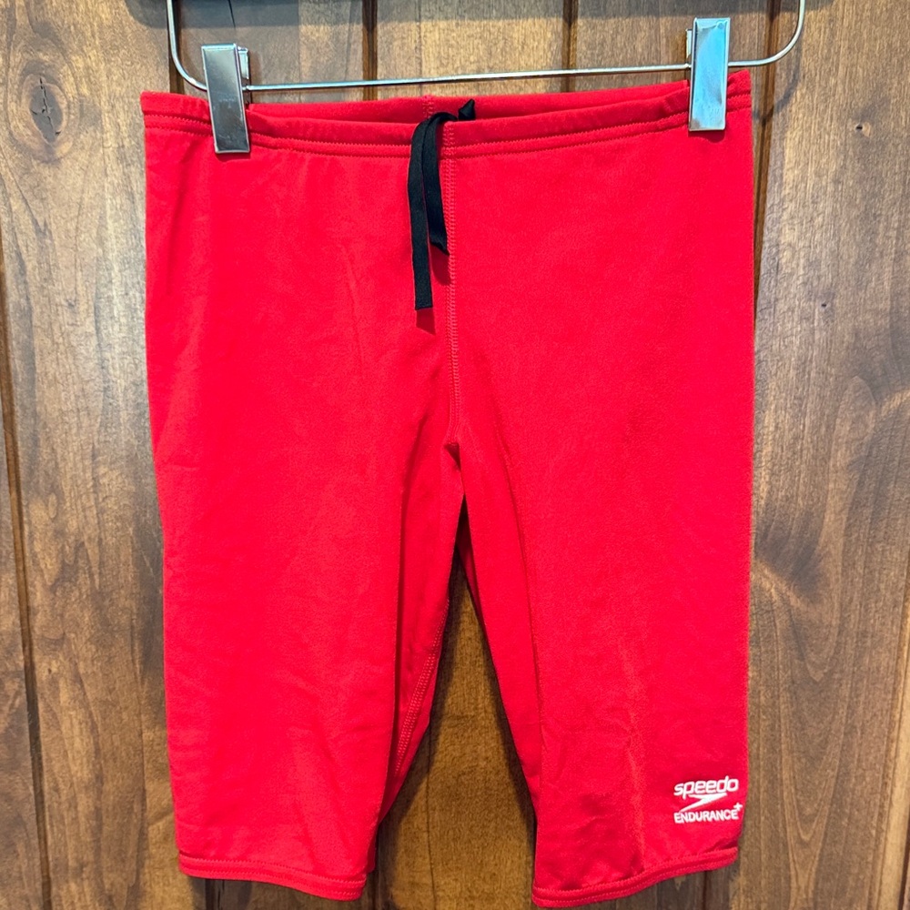 Speedo Endurance Red Swim Jammers